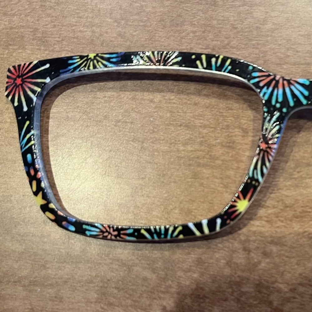 Pair Eyewear Glasses - Larkin Frame Topper - The Fireworks